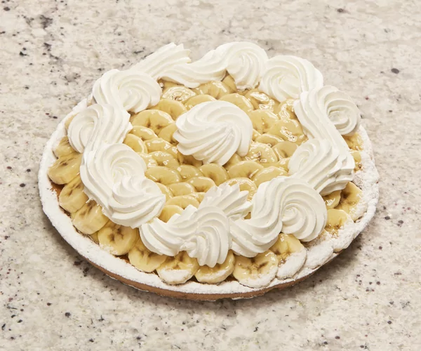 Banaan koekjesdeeg slagroom