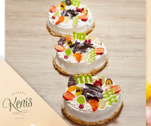 Paasgateau slagroom middelmaat (8p)